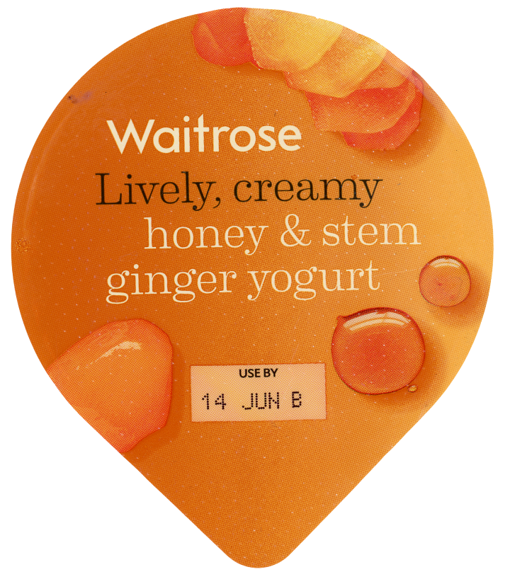 Yoghurt pot lids A to Z of Ephemera